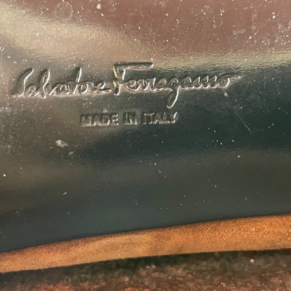 Salvador Ferragamo Suede Leather Women's Shoes. - Picture 6 of 9